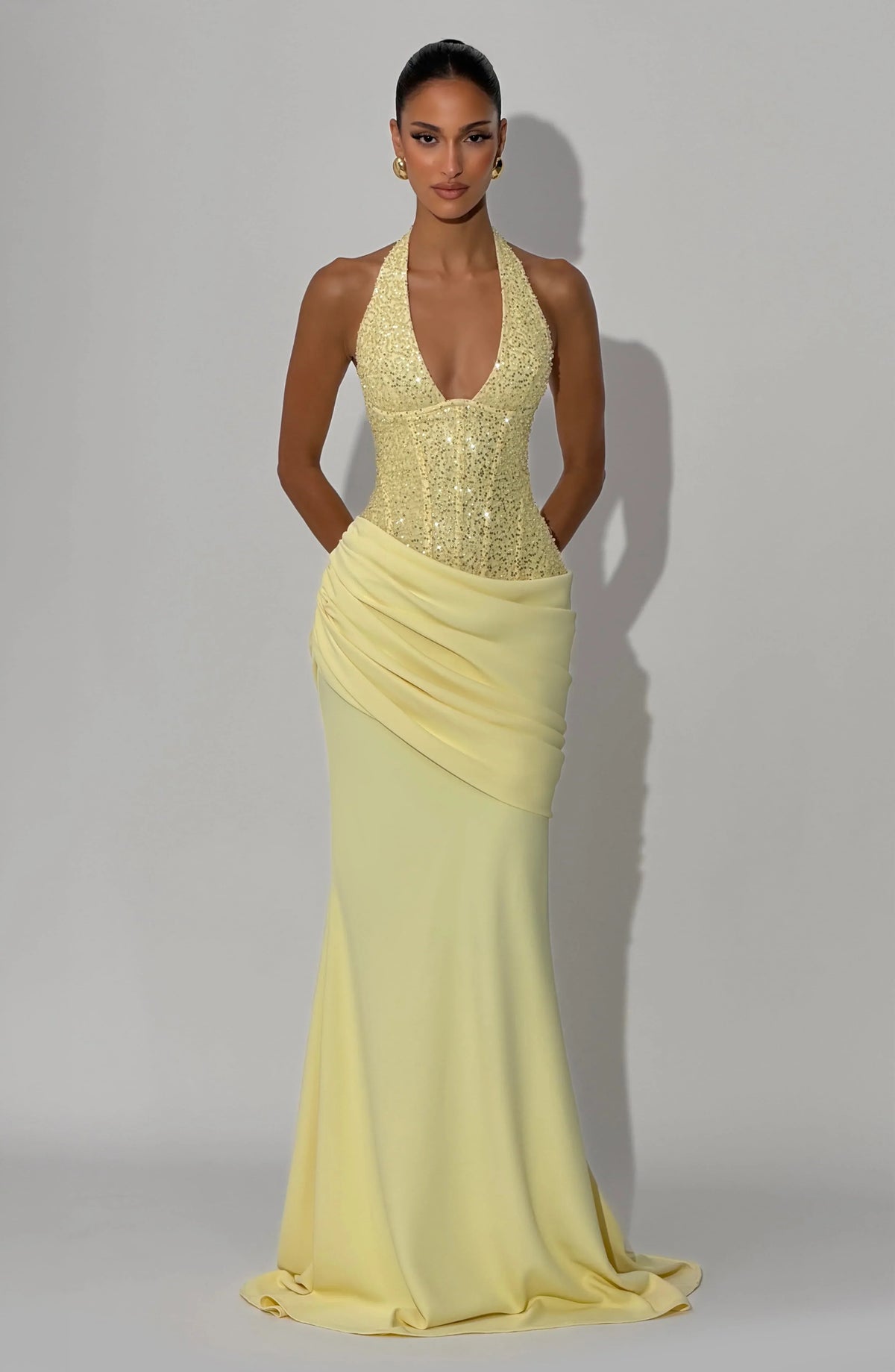 Taylor Gown - Lemon