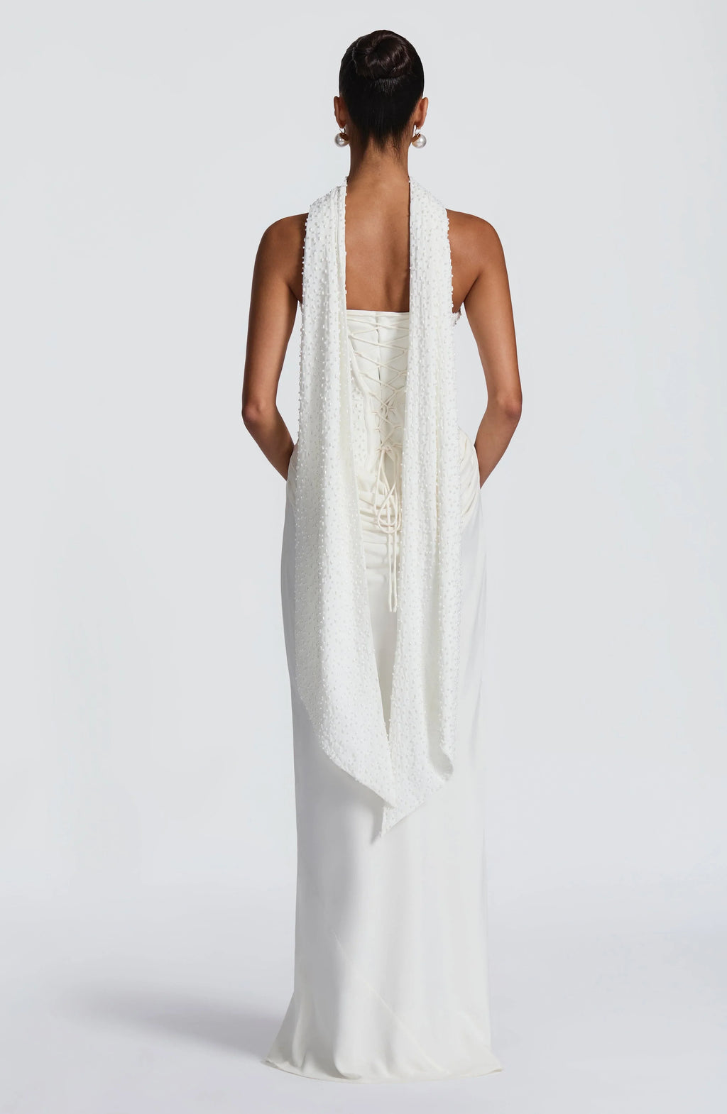 Tindra Maxi Dress - Ivory