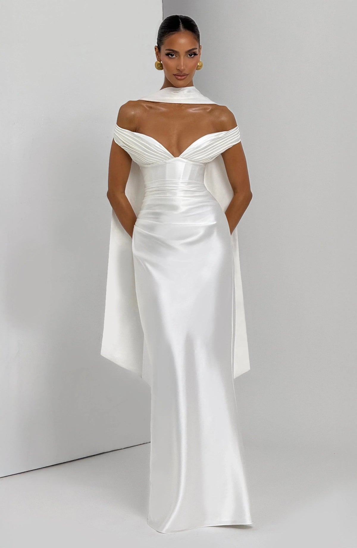 Aurelia Maxi Dress - Ivory