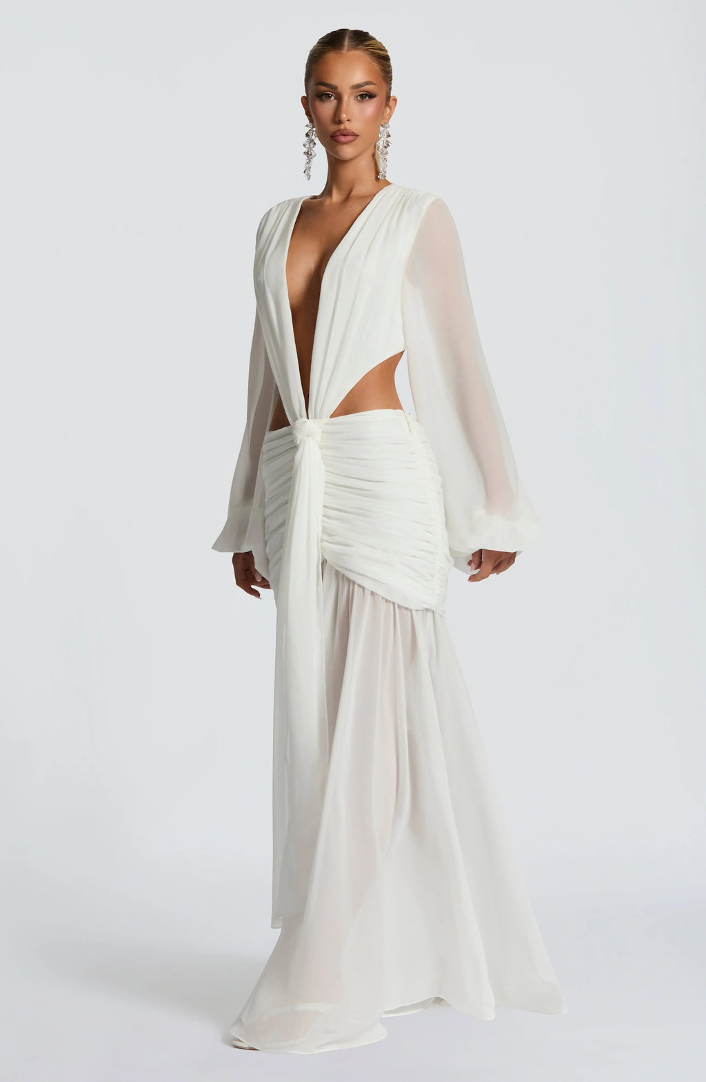 Andrina Maxi Dress - Ivory
