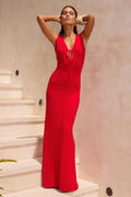 ELLIRA MAXI DRESS - RED