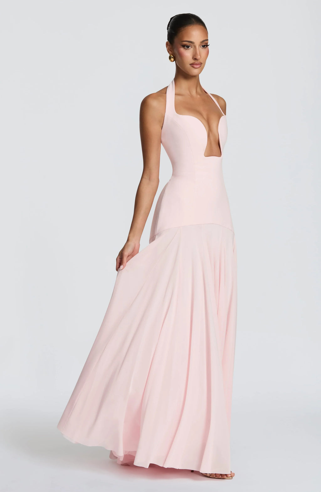 Cyrene Maxi Dress - Blush