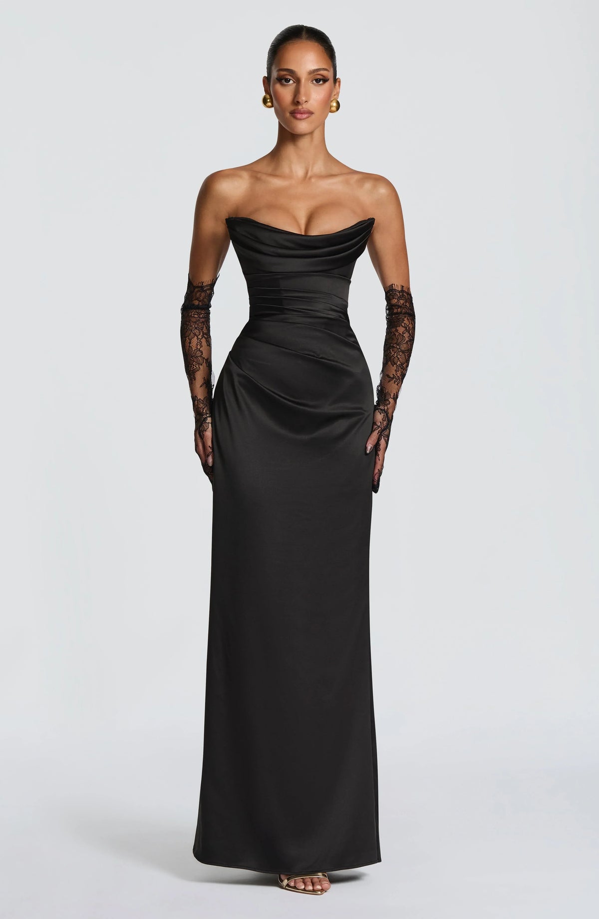 Vessa Maxi Dress - Black