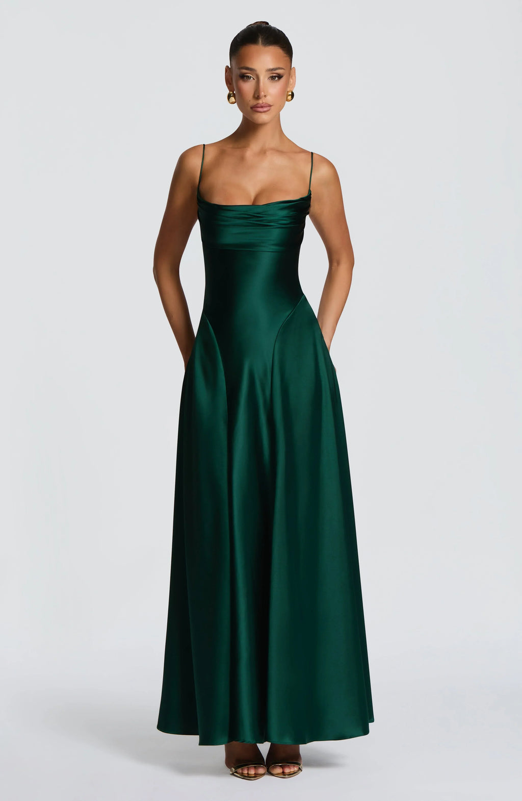 Adelina Maxi Dress - Emerald