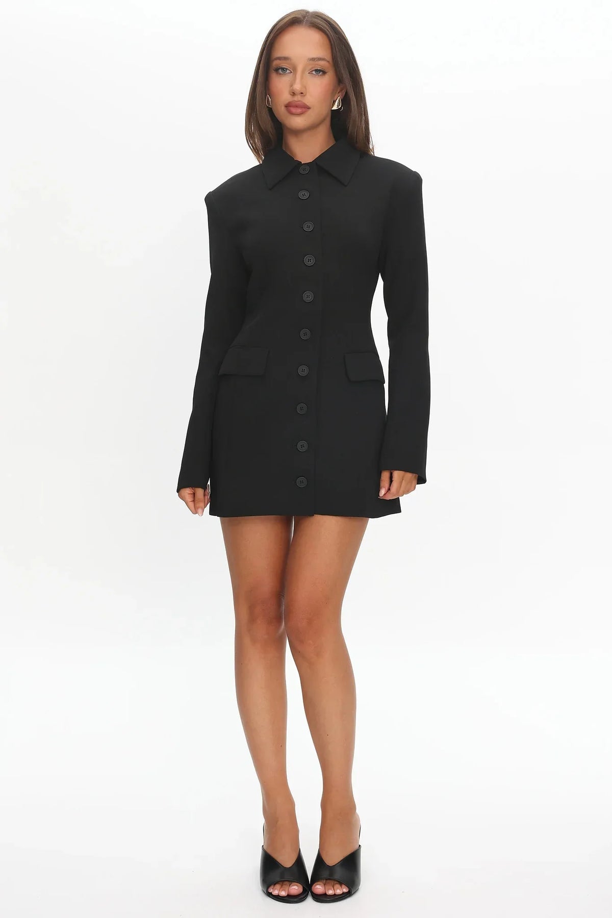 LIONESS Cheri Mini Dress Ink