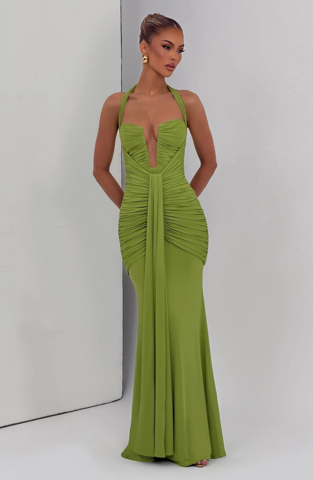 Morrigan Maxi Dress - Olive