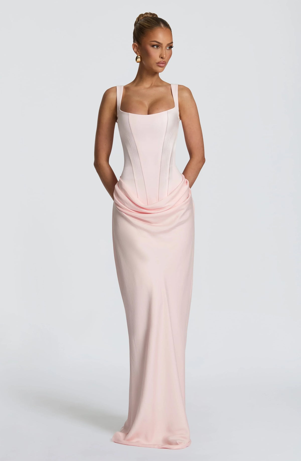 Cornelia Maxi Dress - Blush