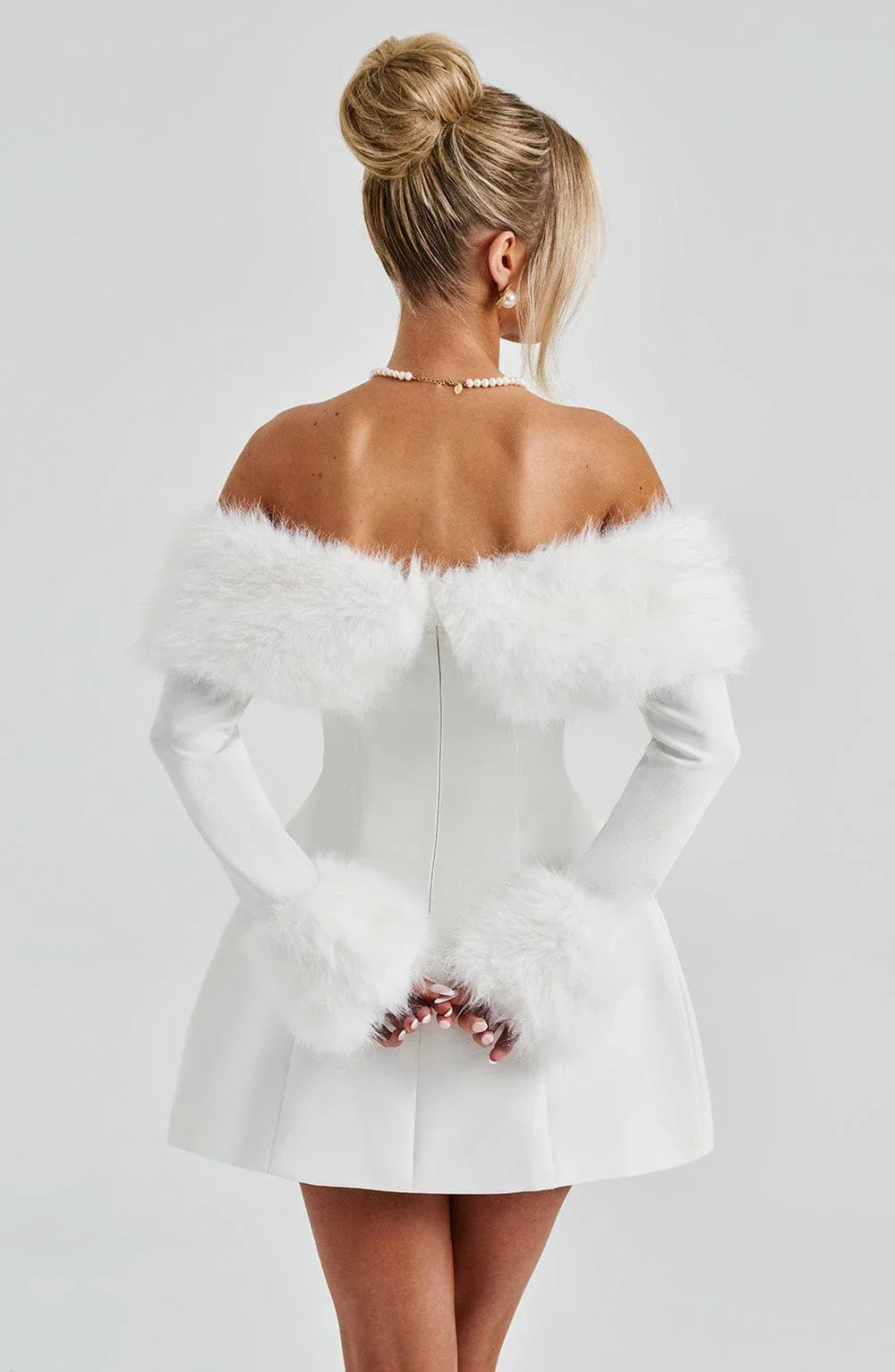 Villanelle Mini Dress - Ivory