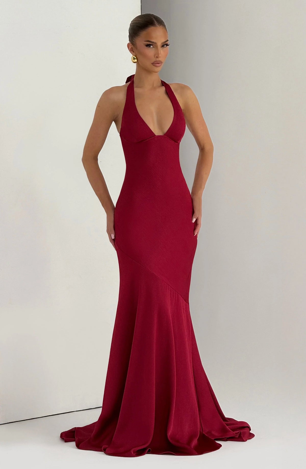 Kirsten Gown - Berry