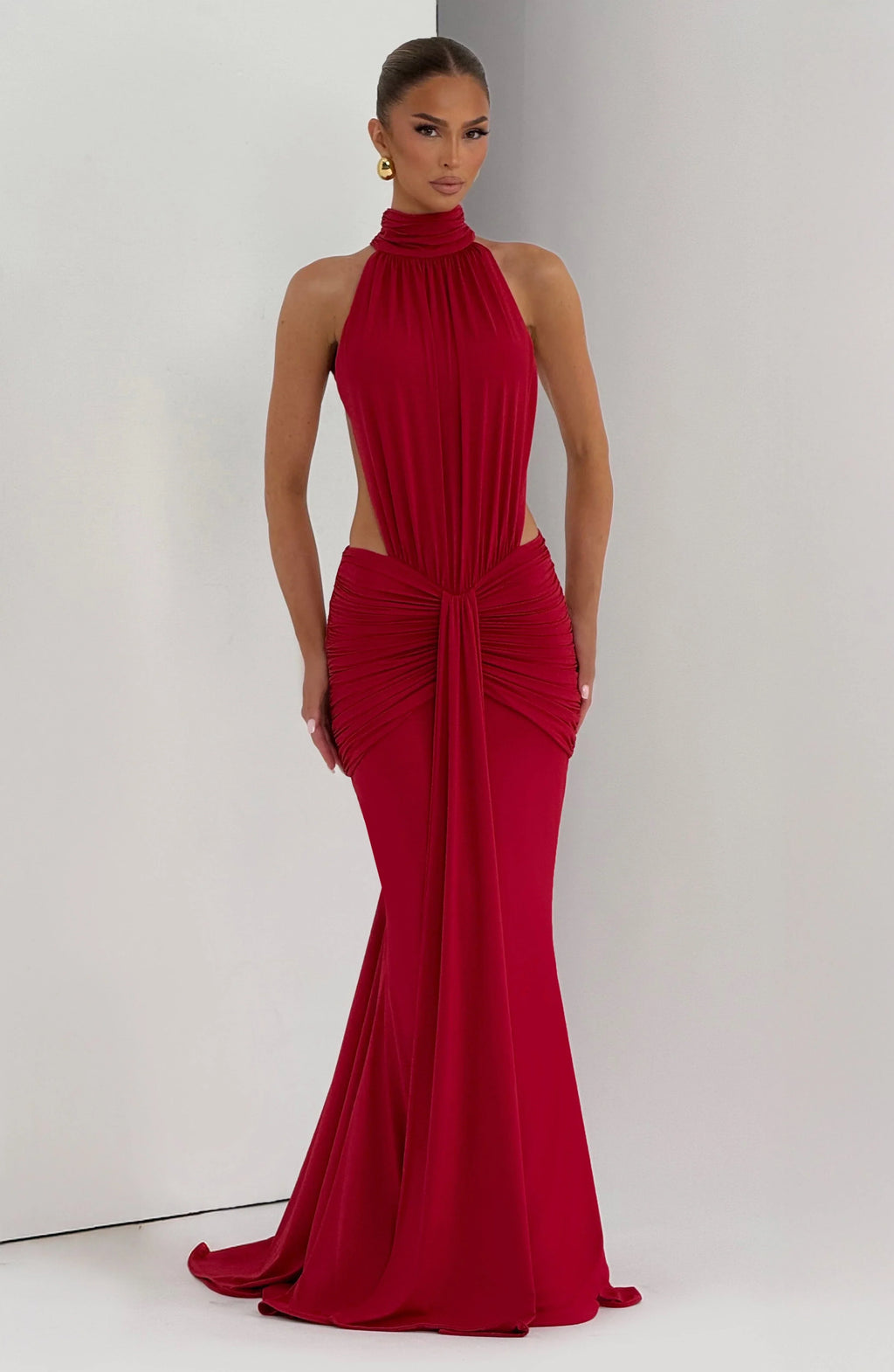 Thekla Maxi Dress - Red