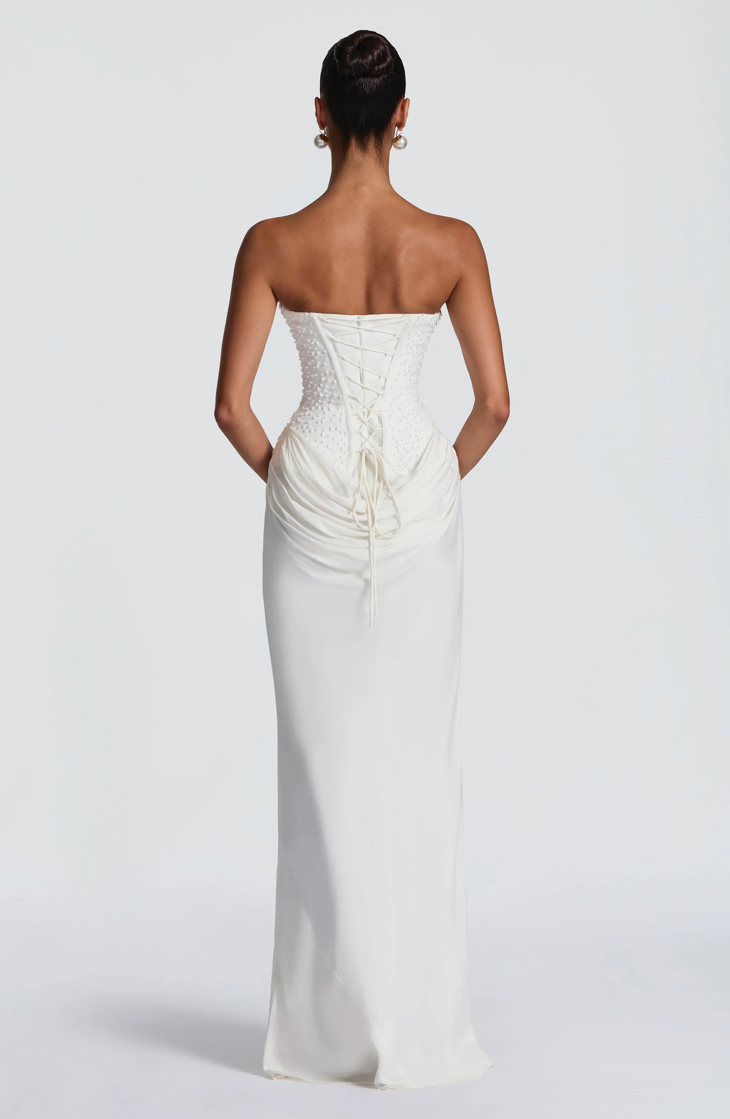 Tindra Maxi Dress - Ivory