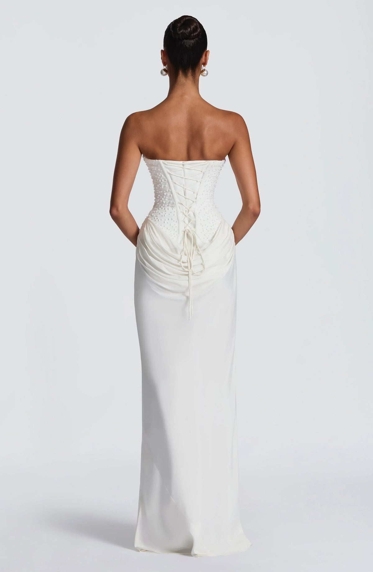 Tindra Maxi Dress - Ivory