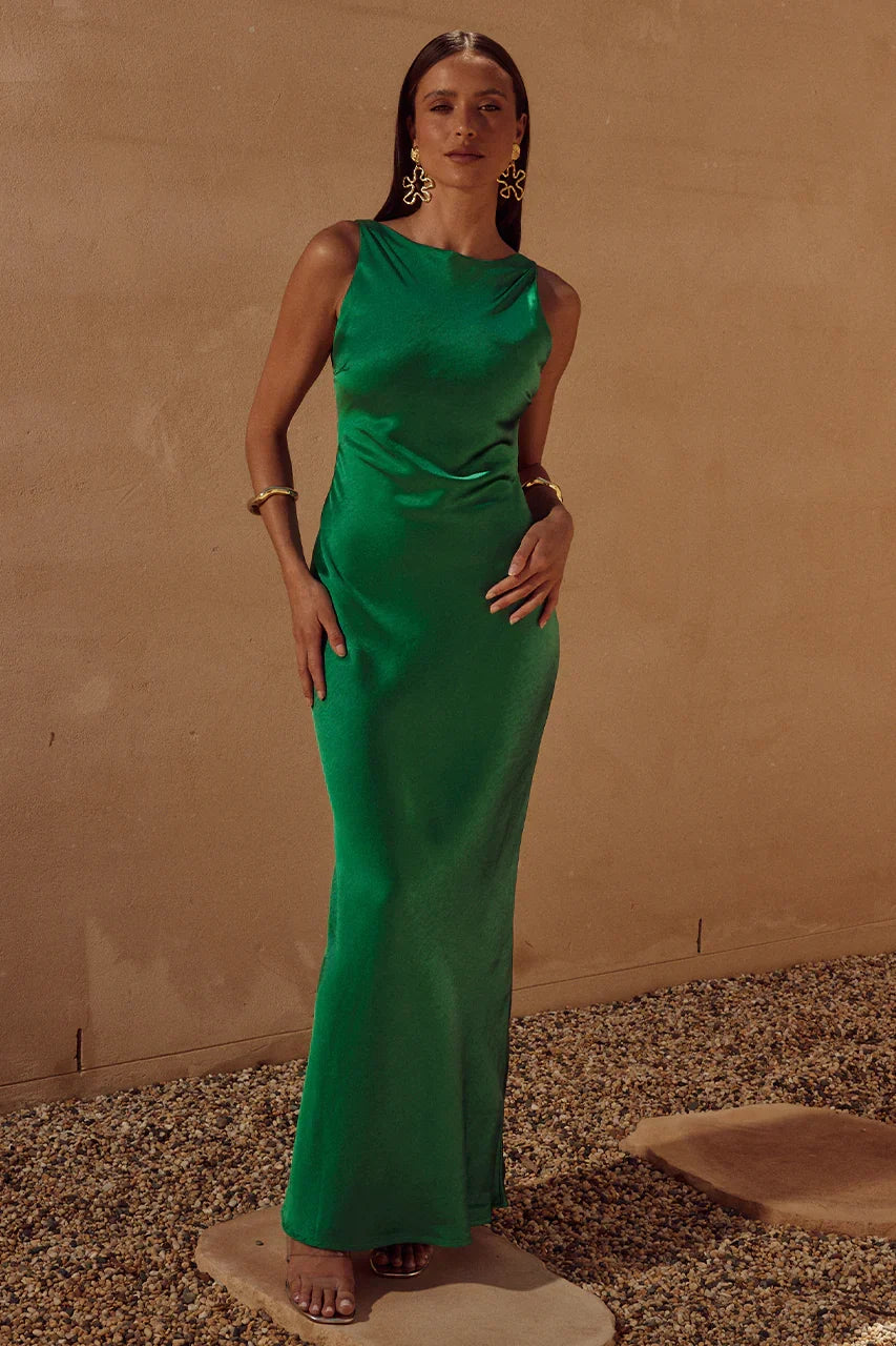 SAMSARA DRESS - EMERALD