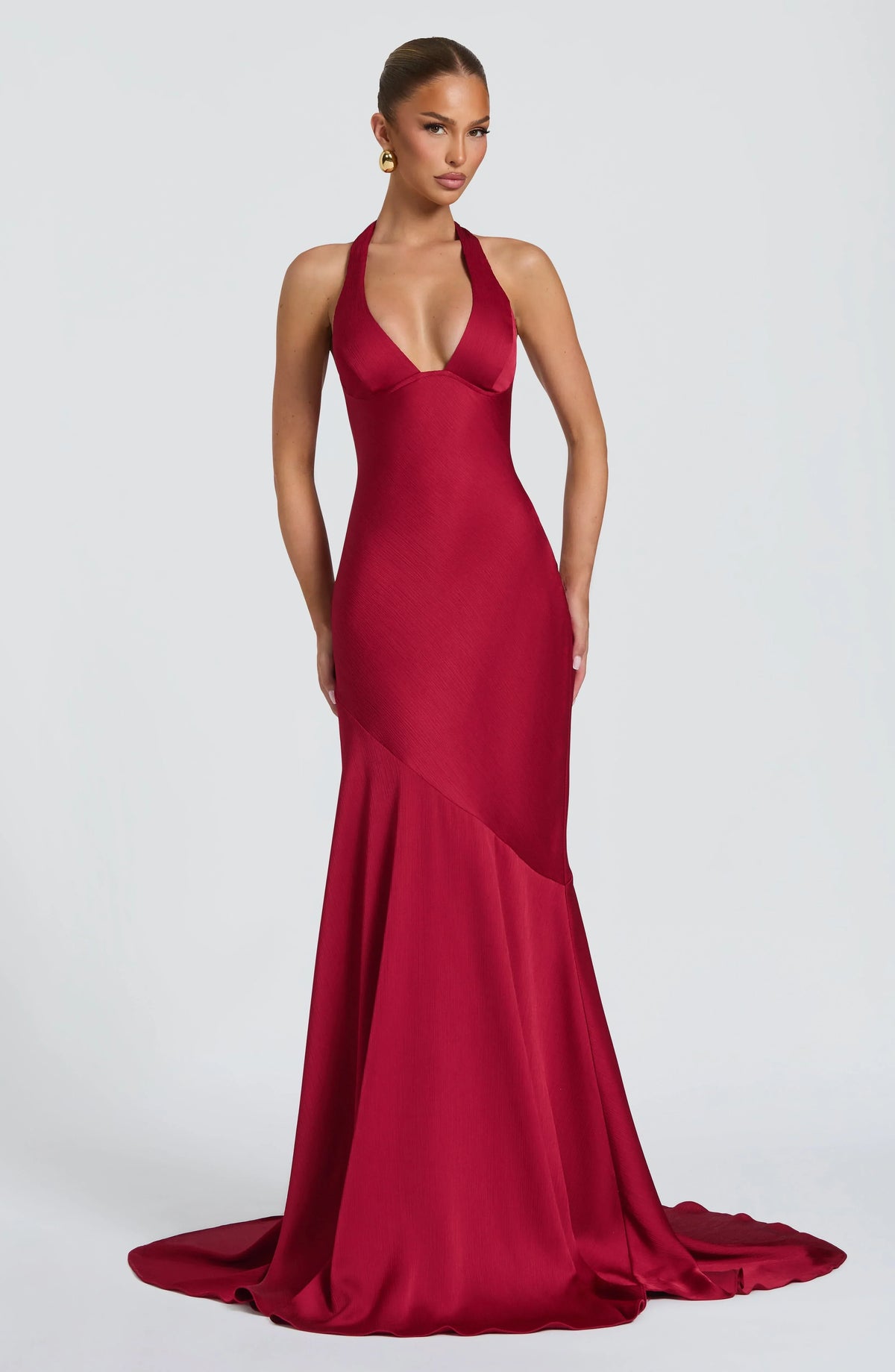Kirsten Gown - Berry