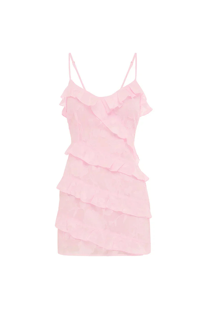 AISHA MINI DRESS - MUSK