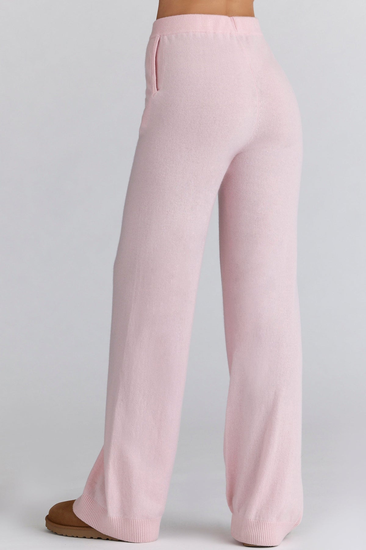 pink cashmere travel set