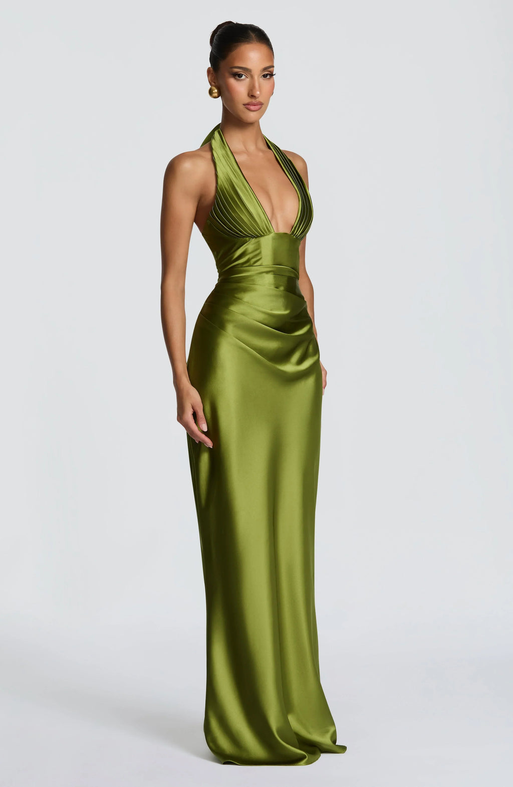 Elowen Maxi Dress - Olive