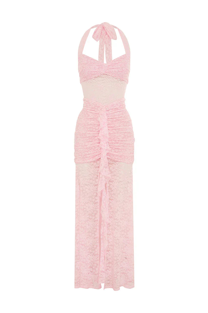 ANNIKA MAXI DRESS - MUSK
