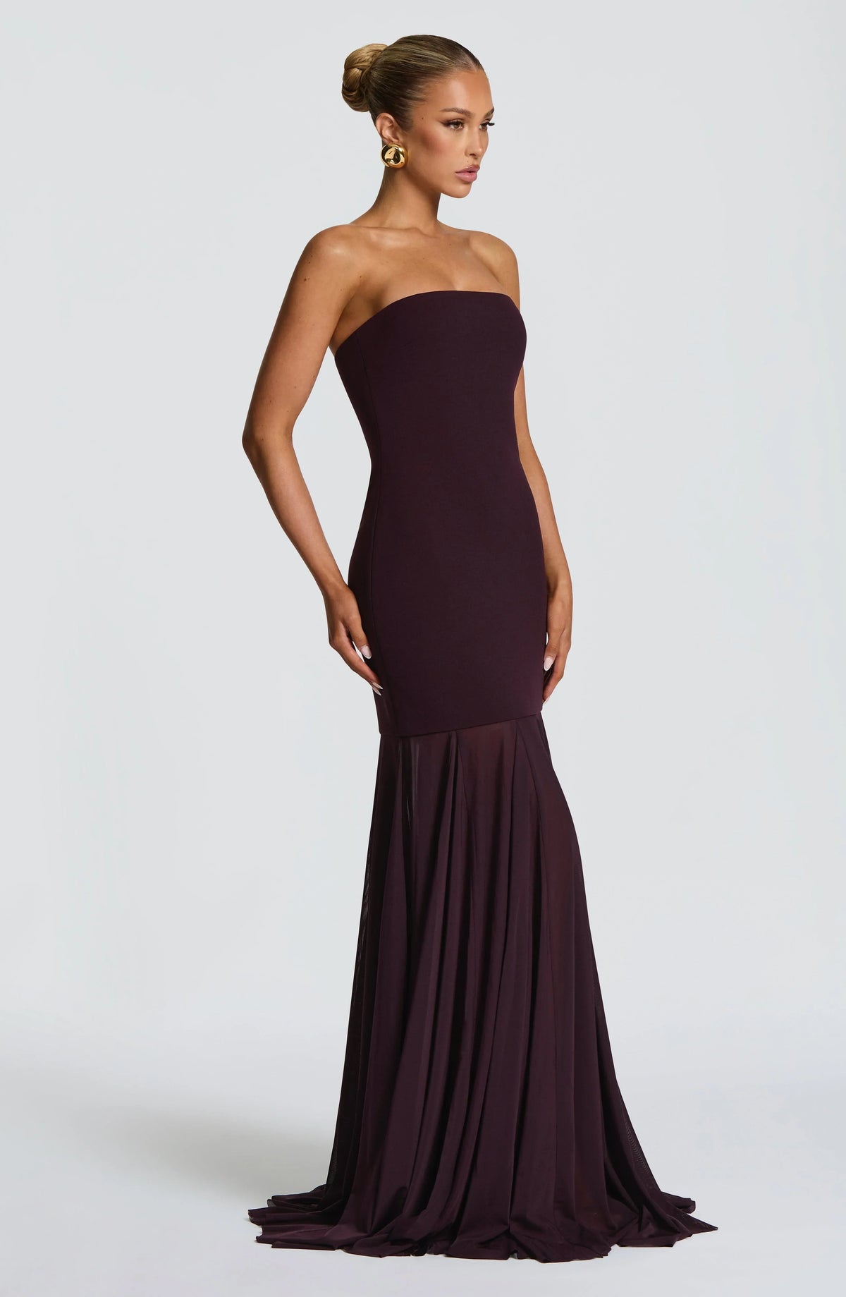 Merritt Gown - Plum