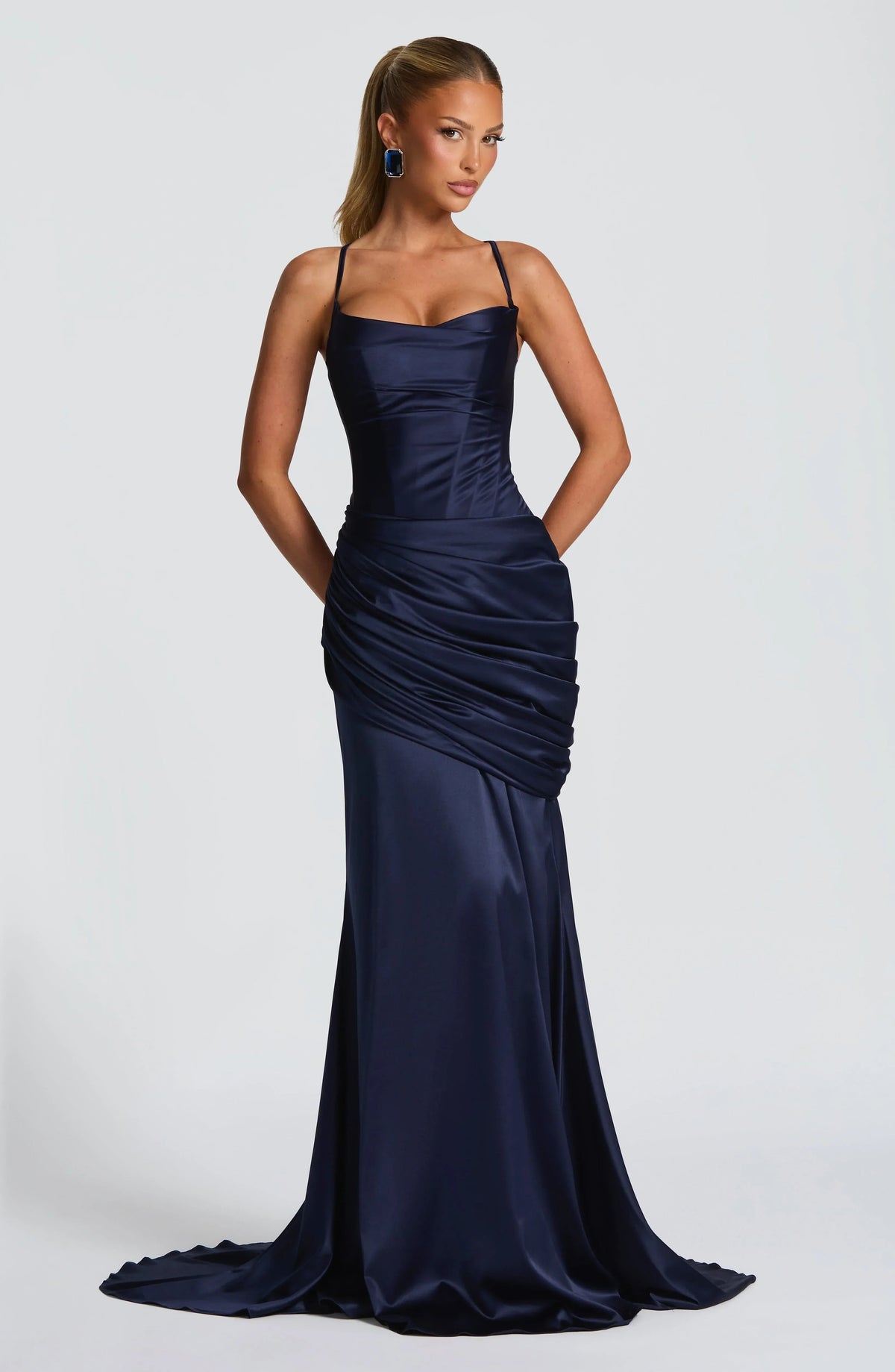Connie Gown - Navy