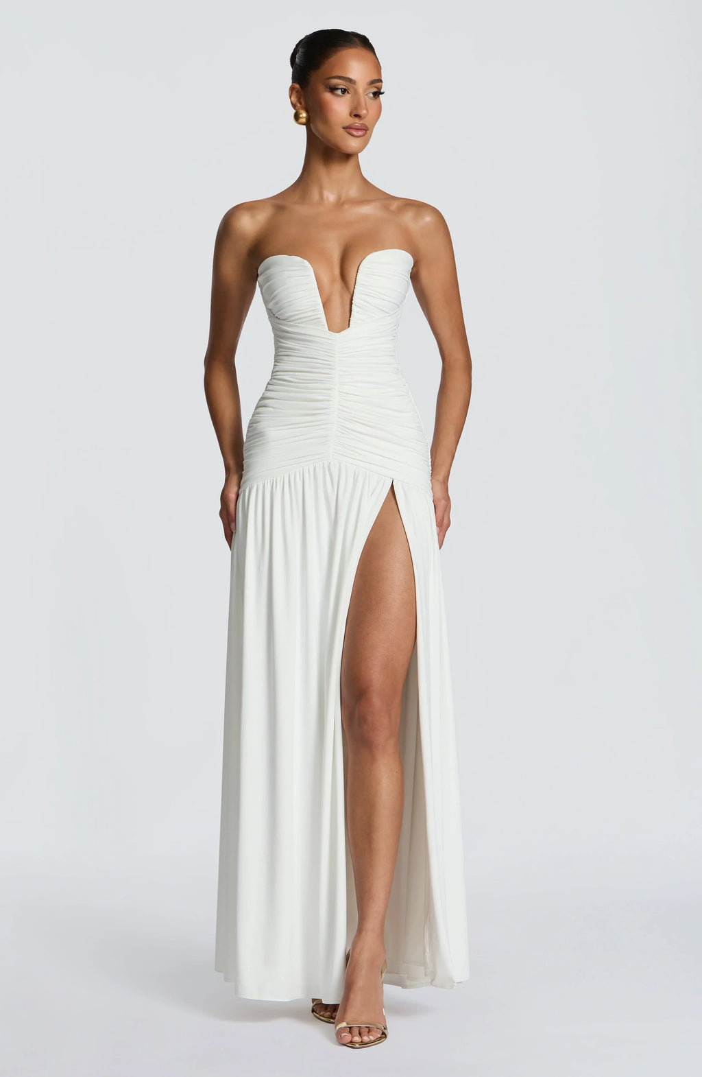 Junia Maxi Dress - White