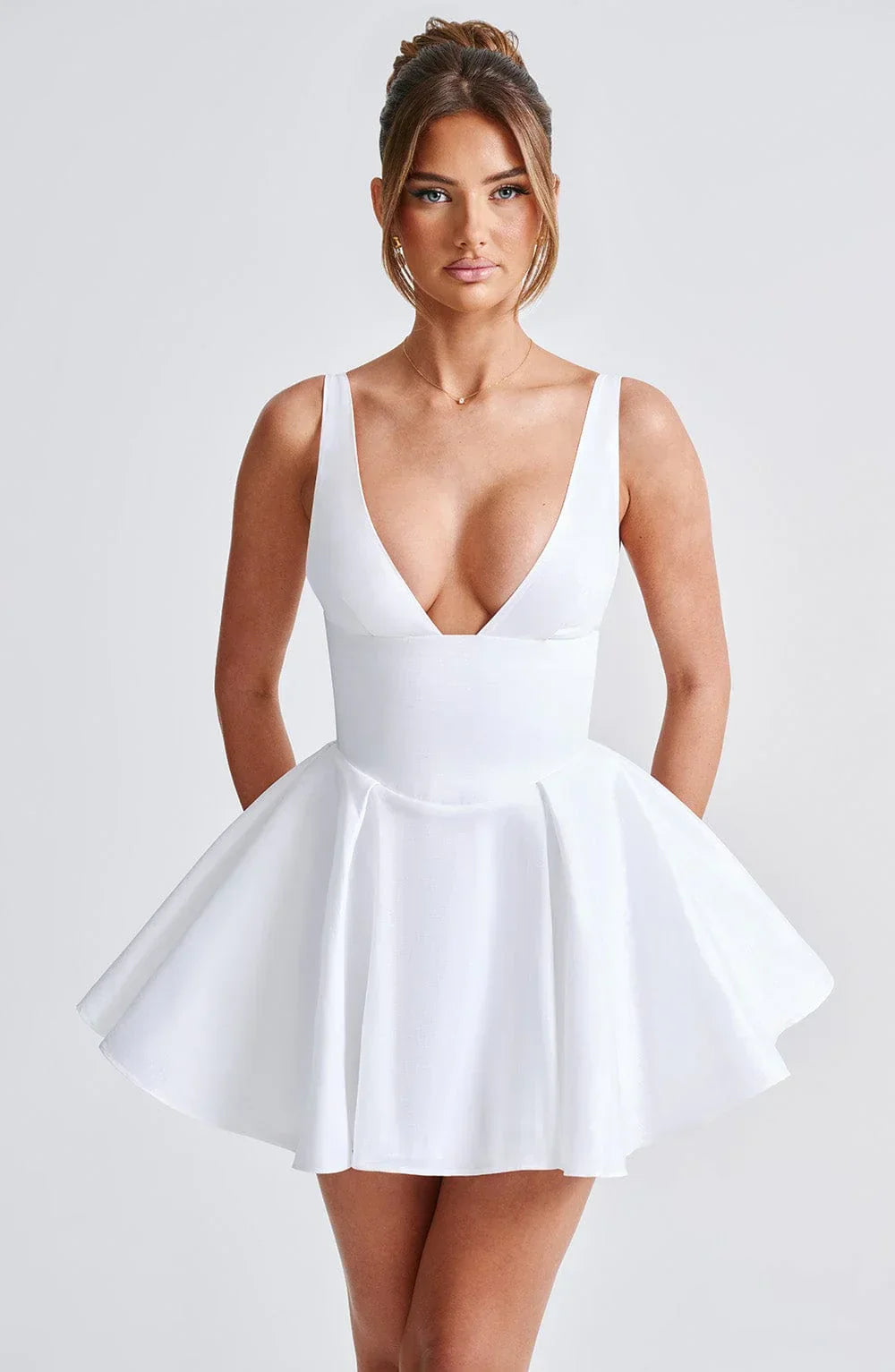 Imani Mini Dress - Ivory
