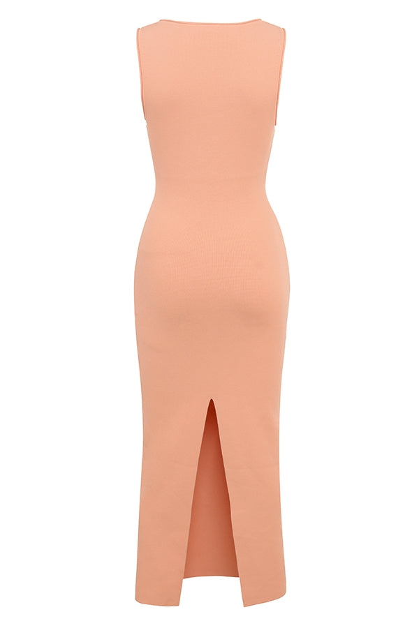sorbet knit maxi dress - sale